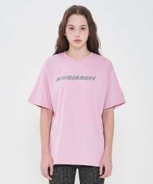 20ICMSP010 Glitter Logo T-Shirts_Indie Pink