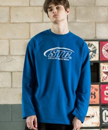 CYCLE SLEEVE T(BLUE)