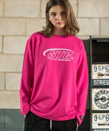 CYCLE SLEEVE T(PINK)