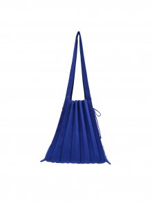 Lucky Pleats Knit M Royal Blue