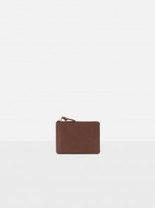 Square small zip wallet Smoky Tan Ople