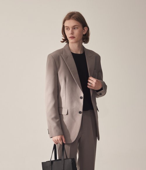 JK124 - Liquid Leather ™ Signature Pocket Blazer main image 1