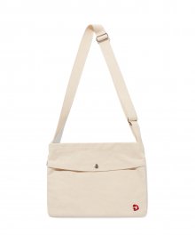 KANCO CANVAS 3WAY CROSS BAG ivory