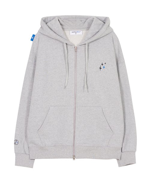 NEB hoody zip-up (gray)