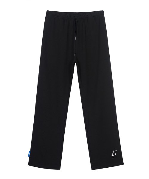 NEB semi wide pants (black)