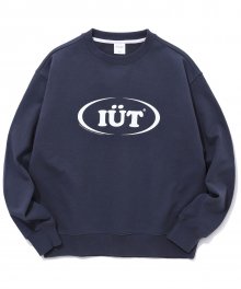 OVAL LOGO SWEATSHIRTS_BLUE(IK2ASMM471A)