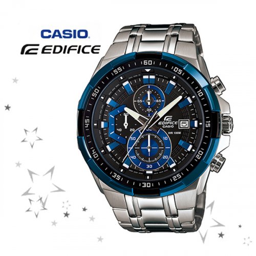Wristwatch CASIO - Edifice EFR-539D-1A2VUEF Silver/Blue - Men's - Watches -  Accessories | efootwear.eu