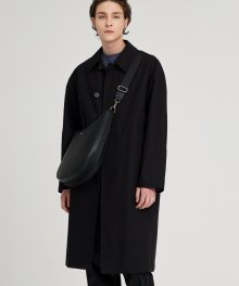 GL Overfit Mac Coat - Black