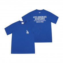 팝콘 EST 백로고 티셔츠 LA (BLUE)