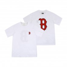 빅로고 팝콘 티셔츠 B (WHITE)