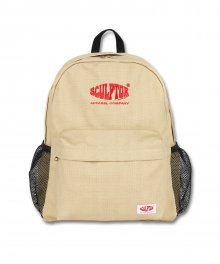 Oxford Backpack [BEIGE SQUARE]