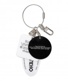 TYPO KEY RING JS [CLEAR]