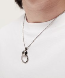 DWS RING NECKLACE(SILVER)