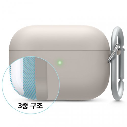 엘라고() 에어팟프로 리퀴드 하이브리드 행 케이스 (7색상) 상품 이미지