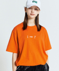 FREI LOGO T-SHIRT(ORANGE)