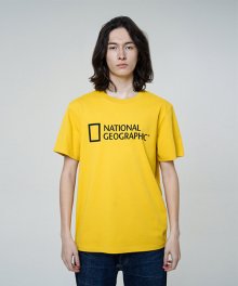 N205UTS920 네오디 빅 로고 반팔 티셔츠 YELLOW