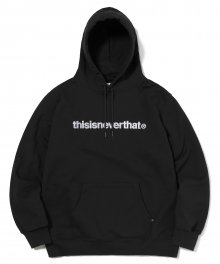 T-Logo Hooded Sweatshirt Black (002)