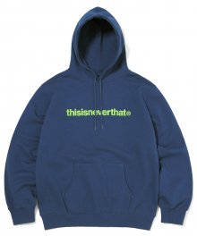 T-Logo Hooded Sweatshirt Light Navy (002)