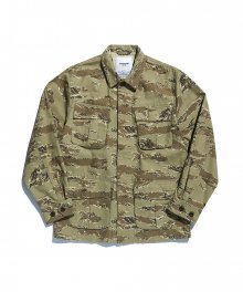 Tracy 4th Jungle Fatigue Jacket Tiger Camo