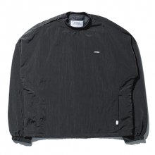 LOGO PATCHED WARM-UP TOP - DARK GRAY