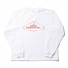 LOVE NOMANUAL LONG SLEEVE TEE - WHITE