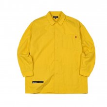 링클 셔츠 자켓 옐로우