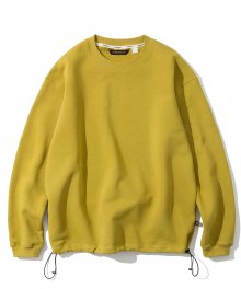 basic sweatshirts mustard