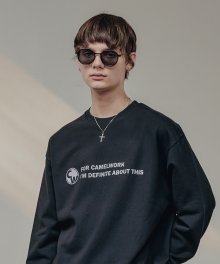 CW Round Sweatshirts(Black)