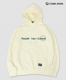 Youth Camel Heavy Weight Hoodie(Ivory)