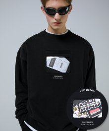 PVC Frame Sweatshirts_Black