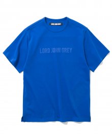 signature logo t shirts blue