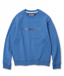 signature logo sweatshirts blue