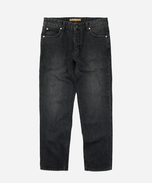 프리즘웍스() OG SLIM CROP DENIM PANTS _ WASHED BLACK 상품 이미지
