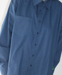 피엠코(PMCO) 플라워 셔츠 (미드 블루)