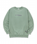 [Unisex]Snow Wash Sweatshirt [SAGE]