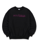 스컬프터(SCULPTOR) 20SS Retro Outline Sweatshirt  [BLACK]