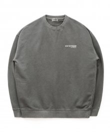 ND Pigment Sweat Shirt (Charcoal)
