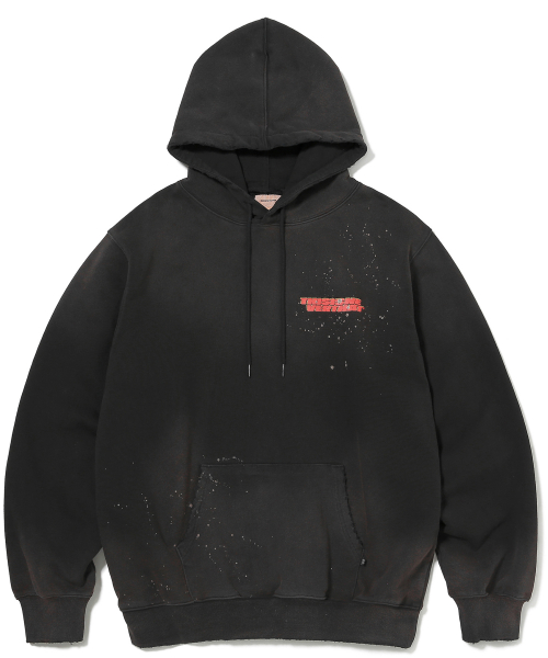 Damaged Hooded Sweatshirt