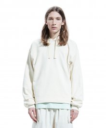 MINIMAL HOODIE ivory