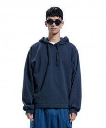 MINIMAL HOODIE navy