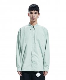 PINTUCK SHIRT light mint