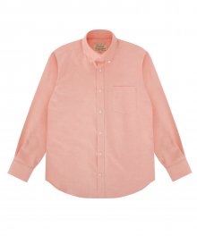 Oxford cotton Button Down Collar shirt (Orange)