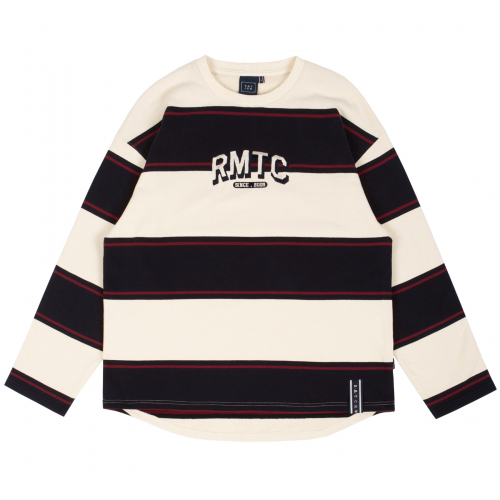 ROMANTIC CROWN★即発送★RMTC STRIPED LONG SLEEVE シャツ ストライプ ROMANTIC CROWN(ロマンティック クラウン