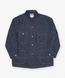 LIGHT DENIM COVER ALL JACKET ONE WASH