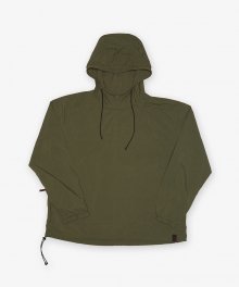 PACKABLE ANORAK PARKA OLIVE