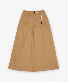 WEATHER LONG FLARE SKIRT SAND