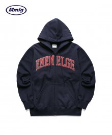 [Mmlg] EMEMELGE HOOD ZIPUP (PURPLE NAVY)