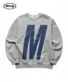 [Mmlg] FULL M SWEAT (GREY)