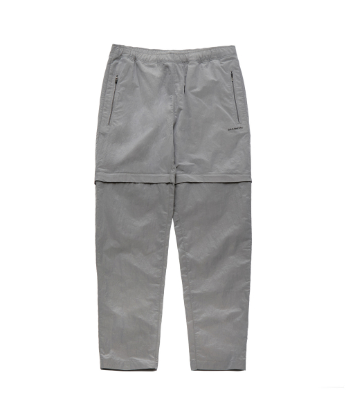 2WAY METALLIC CARGO PANTS / WHITE - パンツ