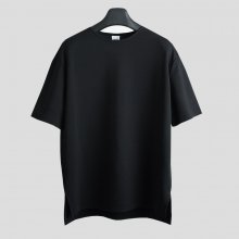 퍼펙트 텐더스킨 오버사이즈 티셔츠  - BLACK -
